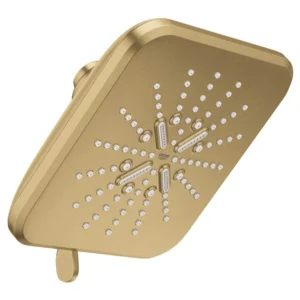 Grohe Shower Head, 6-1/2 – 3 Sprays, 1.75Gpm in Brushed Cool Sunrise