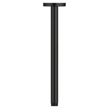 Grohe 12″ Ceiling Shower Arm in Matte Black