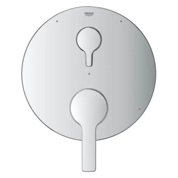 Grohe Lineare Pressure Balance Valve Trim With 3-Way Diverter With Cartridge in Matte Black