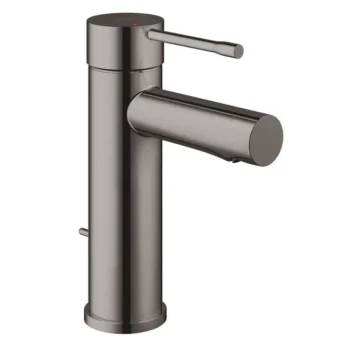 Grohe Single Hole Single-Handle S-Size Bathroom Faucet 1.2 Gpm in Hard Graphite