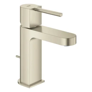 Grohe Single Hole Single-Handle S-Size Bathroom Faucet 1.2 Gpm in Brushed Nickel