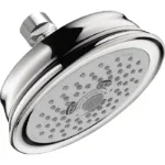 Hansgrohe Croma 100 Classic Showerhead 3-Jet, 1.5 GPM in Chrome