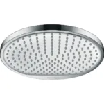 Hansgrohe Crometta S Showerhead 240 1-Jet, 2.5 GPM in Matte Black