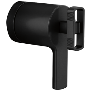 Brizo Kintsu®: TempAssure® Thermostatic Trim Knob Handles In Matte Black