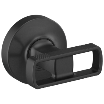 Brizo Kintsu®: Wall-Mount Tub Filler Knob Handles In Matte Black