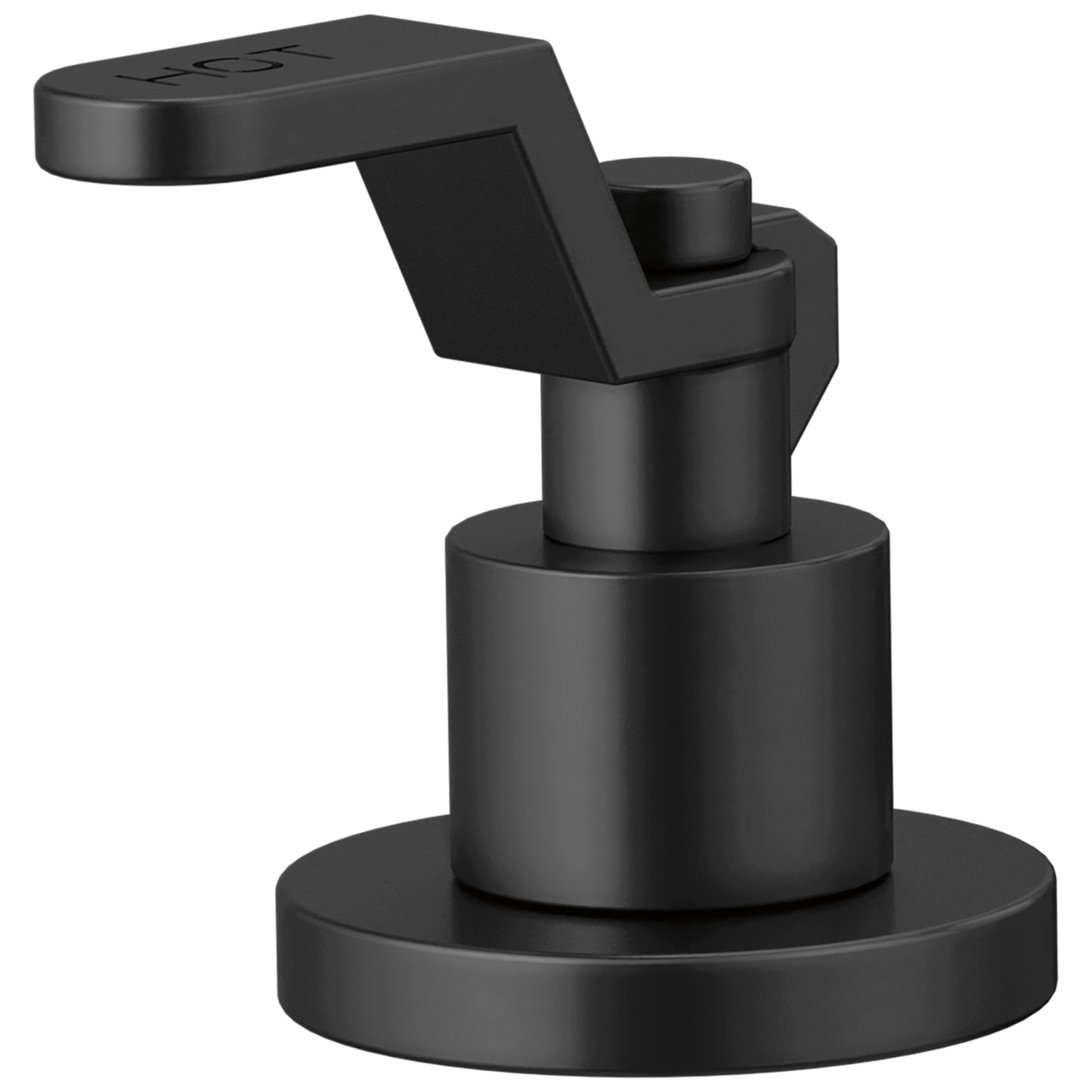 Brizo Litze®: Widespread Handle Kit - Industrial Lever In Matte Black