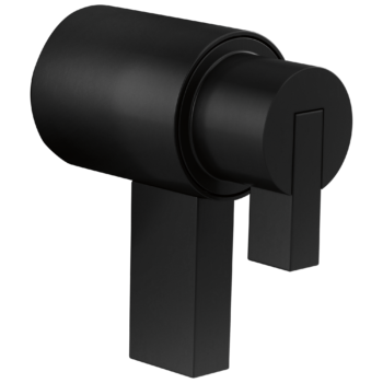 Brizo Litze®: Tempassure® Thermostatic Trim Handle Kit - Lever In Matte Black