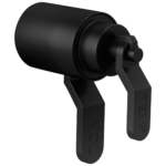Brizo Litze®: Tempassure® Thermostatic Trim Handle Kit - Industrial Lever In Matte Black