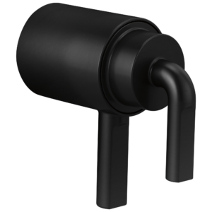 Brizo Litze®: Tempassure® Thermostatic Trim Handle Kit – Notch Lever In Matte Black