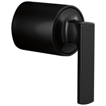Brizo Kintsu®: Pressure Balance Trim Lever Handle In Matte Black