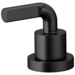Brizo Litze®: Roman Tub Handle Kit - Notch Lever In Matte Black