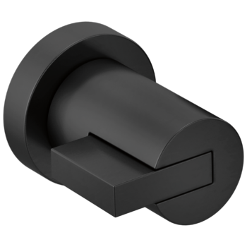 Brizo Litze®: Two-Handle Wall Mount Tub Filler Handle Kit - Lever In Matte Black