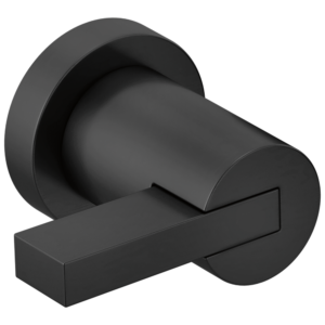 Brizo Litze®: Two-Handle Wall Mount Tub Filler Handle Kit – Extended Lever In Matte Black