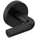 Brizo Litze®: Two-Handle Wall Mount Tub Filler Handle Kit - Notch Lever In Matte Black