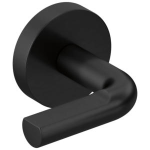Brizo Litze®: Two-Handle Wall Mount Tub Filler Handle Kit – Notch Lever In Matte Black