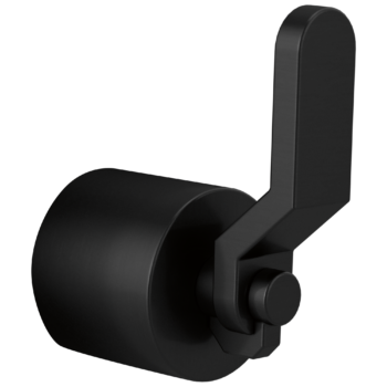 Brizo Litze®: 3 And 6 Setting Diverter Trim Handle Kit - Industrial Lever In Matte Black