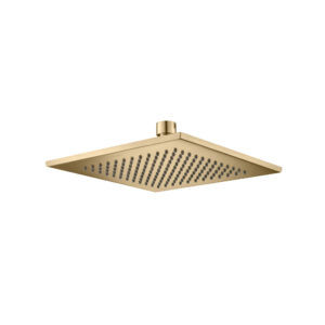 Isenberg 8″ Solid Brass Showerhead / Rainhead – Square In Brushed Bronze