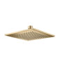 Isenberg 8″ Solid Brass Showerhead / Rainhead – Square In Brushed Bronze