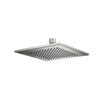 Isenberg 8" Solid Brass Showerhead / Rainhead - Square In Brushed Nickel