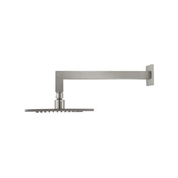 Isenberg 8" Solid Brass Showerhead / Rainhead With 12" Wall Mount Shower Arm In Chrome - Image 23