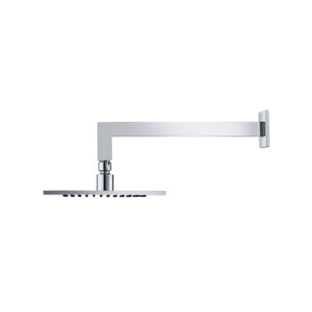 Isenberg 8" Solid Brass Showerhead / Rainhead With 12" Wall Mount Shower Arm In Chrome - Image 24