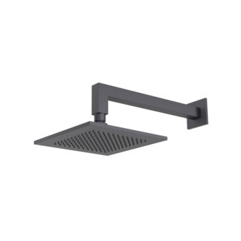 Isenberg 8" Solid Brass Showerhead / Rainhead With 12" Wall Mount Shower Arm In Chrome - Image 13