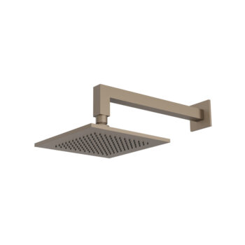 Isenberg 8" Solid Brass Showerhead / Rainhead With 12" Wall Mount Shower Arm In Chrome - Image 22