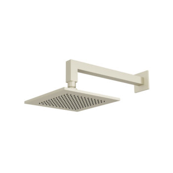 Isenberg 8" Solid Brass Showerhead / Rainhead With 12" Wall Mount Shower Arm In Chrome - Image 19