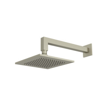 Isenberg 8" Solid Brass Showerhead / Rainhead With 12" Wall Mount Shower Arm In Chrome - Image 15