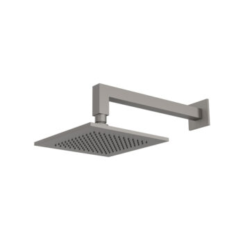 Isenberg 8" Solid Brass Showerhead / Rainhead With 12" Wall Mount Shower Arm In Chrome - Image 5