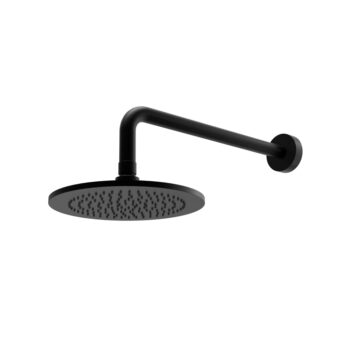 Isenberg 8" Solid Brass Showerhead / Rainhead With 12" Wall Mount Shower Arm In Polished Nickel - Image 10