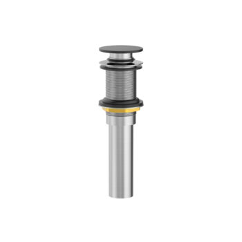 Isenberg 1-1/4" Pop-up Drain Assembly Without Overflow In Matte Black