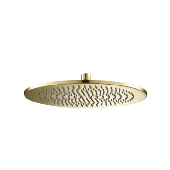 Isenberg 12" Solid Brass Showerhead / Rainhead In Satin Brass