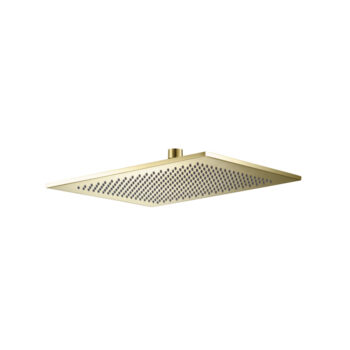 Isenberg 12" Solid Brass Showerhead / Rainhead In Satin Brass
