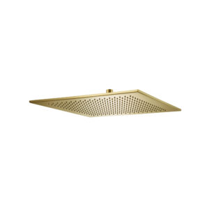 Isenberg 16″ Solid Brass Rain Shower Head In Satin Brass