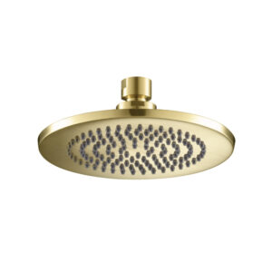 Isenberg 6″ Solid Brass Showerhead / Rainhead In Satin Brass