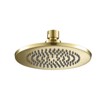 Isenberg 6" Solid Brass Showerhead / Rainhead In Satin Brass