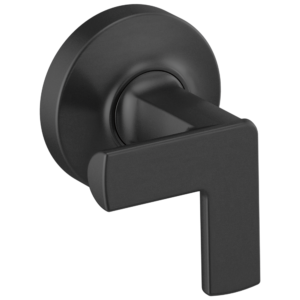 Brizo Kintsu®: Wall-Mount Tub Filler Cross Handles In Matte Black