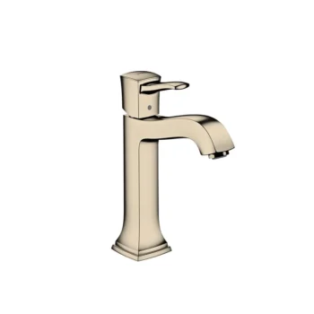 Hansgrohe Metropol Classic Single-Hole Faucet 160 with Pop-Up Drain, 1.2 GPM in Polished Nickel
