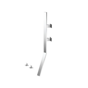 Isenberg Wall Mount Faucet With Deck Handles In Brushed Nickel