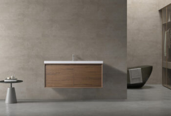 Odde 48" Walnut Vanity With White Interated Sink - Image 3