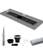 QM Invisible Linear Drain 36″