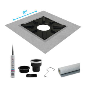QM Invisible Square Drain 08″