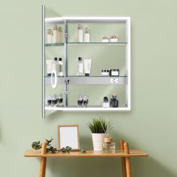 Jupiter 32x24 Illuminated Cabinet Vanity Mirror - Image 2