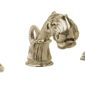 Phylrich DOLPHIN Deck Tub Set K1101M – Antique Brass