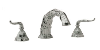 Phylrich RIBBON & REED Deck Tub Set K1137R - Polished Nickel