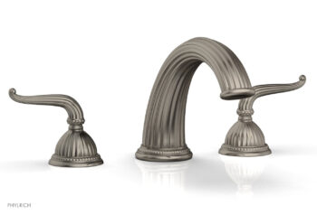 Phylrich GEORGIAN & BARCELONA Deck Tub Set - Lever Handles K1141P - Pewter