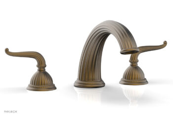 Phylrich GEORGIAN & BARCELONA Deck Tub Set - Lever Handles K1141P - Old English Brass
