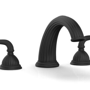 Phylrich GEORGIAN & BARCELONA Deck Tub Set – Lever Handles K1141P – Matte Black