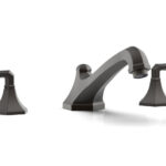 Phylrich LE VERRE & LA CROSSE Deck Tub Set - Lever Handles K1170V - Oil Rubbed Bronze